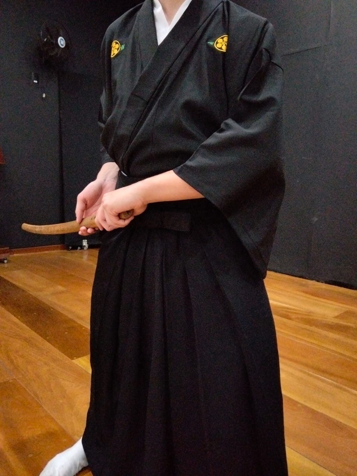 KIMONO Cerimonial / Iaidogi Nacional Preto - Imagem 3