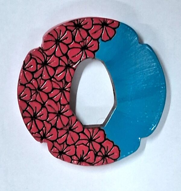 TSUBA Importado de Couro p/ BOKUTO Federação - Imagem 3