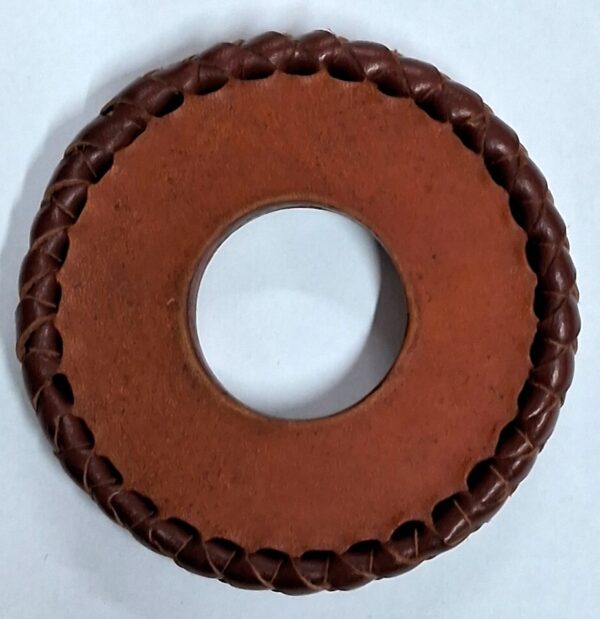TSUBA Importado de Couro p/ SHINAI - Imagem 3